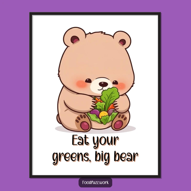 Funny Free Printable Bear Cub Wall Art - Adorable Downloadable Decor!