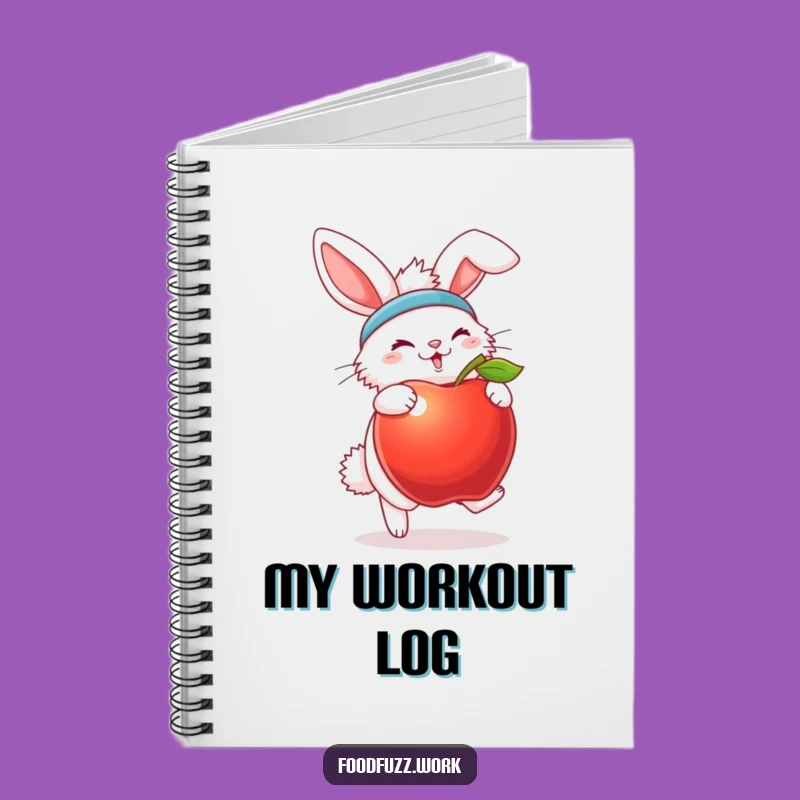 Funny Bunny Fitness Notebook: Workout Journal Humor, Great Funny Gift
